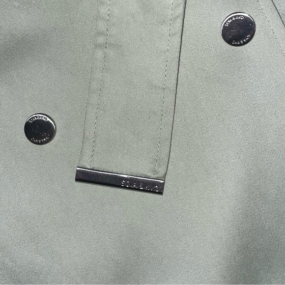 NWT Anthropologie Soia + Kyo “Kya” Trench Coat in Sage Size XXL - Picture 9 of 15